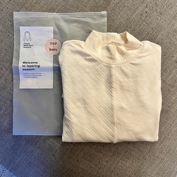 knix Tops - Knix X TBP mock neck Bodysuit Medium